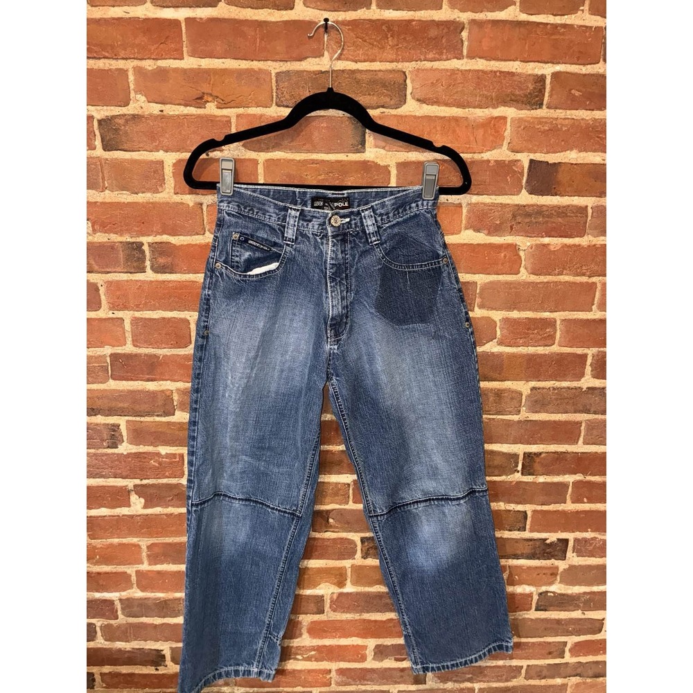 Y2K Southpole‎ Baggy Wide Leg Skater Jeans 16 Blue Denim Grunge
